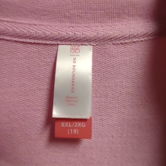 LOVE Zip Long Sleeve Top XXL(19) - Picture 5 of 9